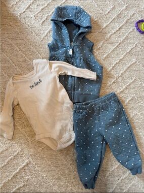 Baby 3 piece outfit 9 months